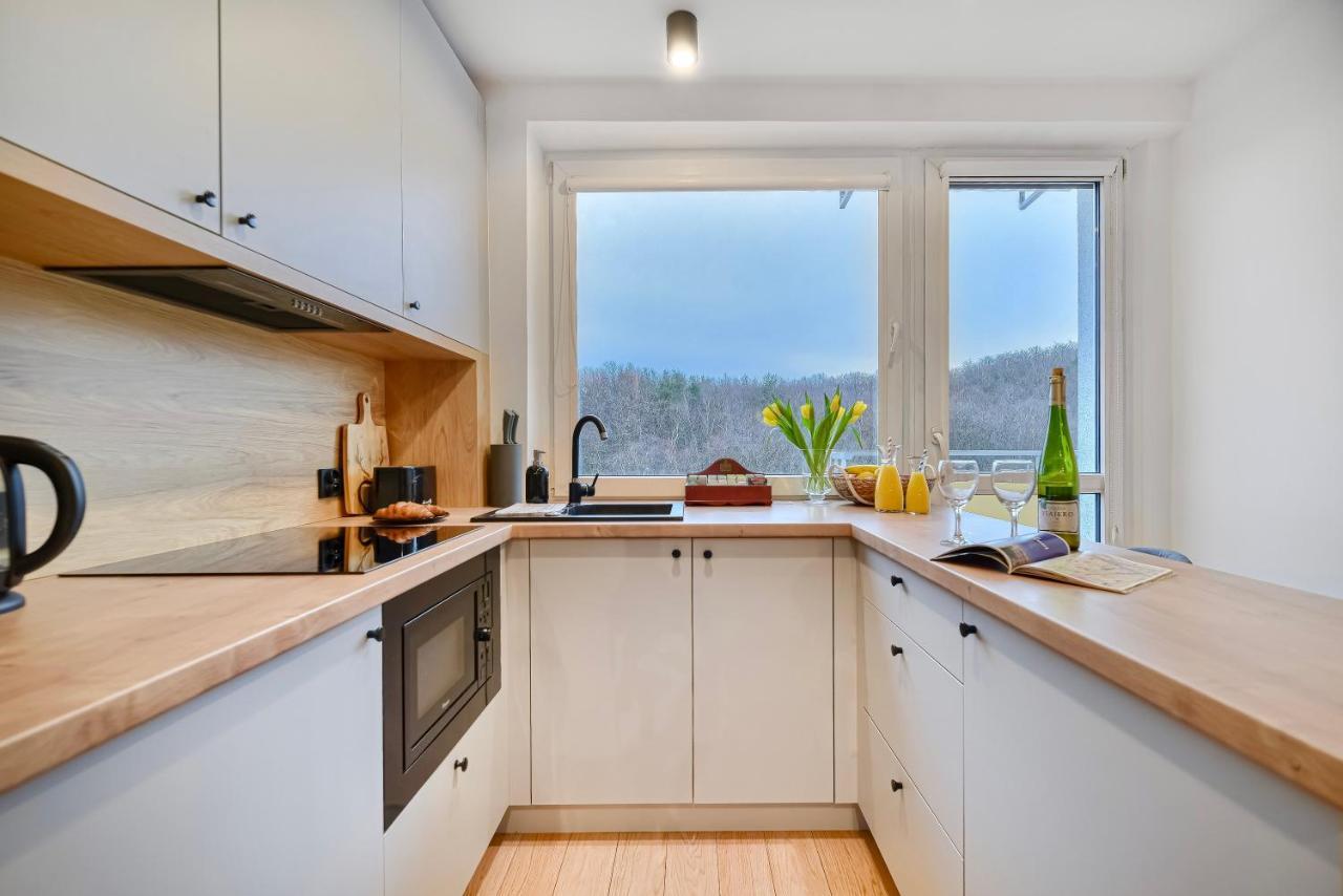Apartament 4 Pory Roku Przy Plazy Z Widokiem Na Morze Гдиня Екстер'єр фото