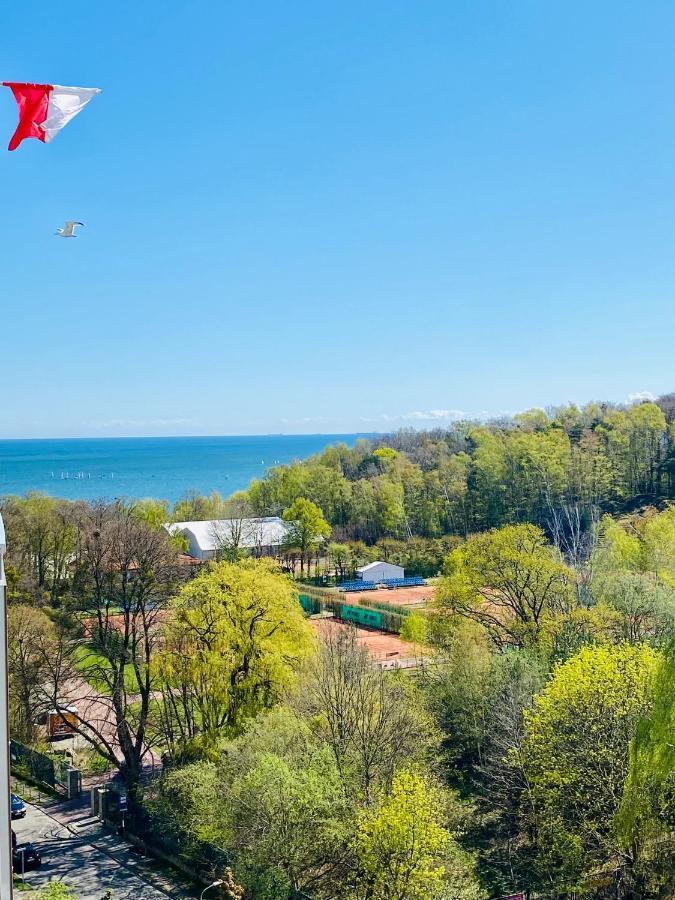 Apartament 4 Pory Roku Przy Plazy Z Widokiem Na Morze Гдиня Екстер'єр фото